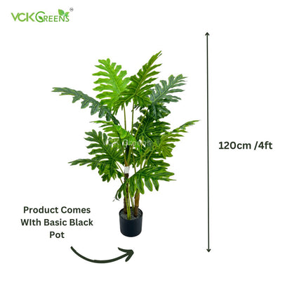 Artificial Cut Leaf Plant 4ft With Pot