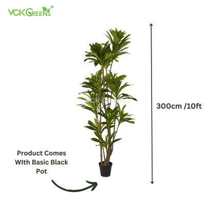 Artificial Jumbo Dracaena Plant 10ft With Pot