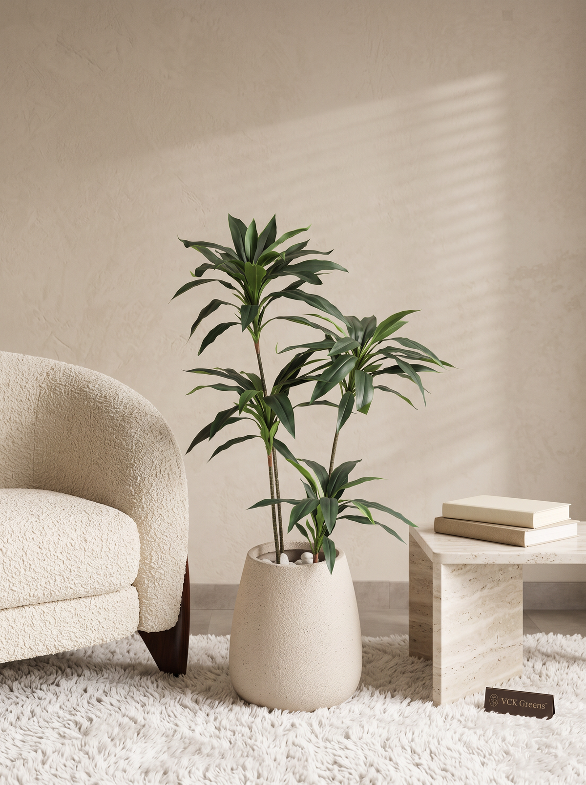 Artificial Green Architecture Dracaena Plant 4ft