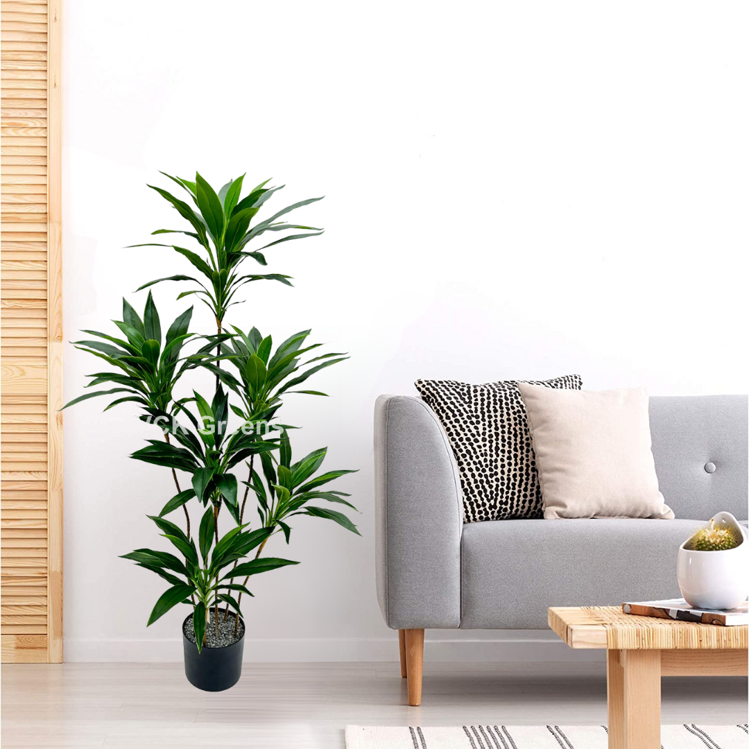 Artificial Dracaena Plant 5ft With Pot