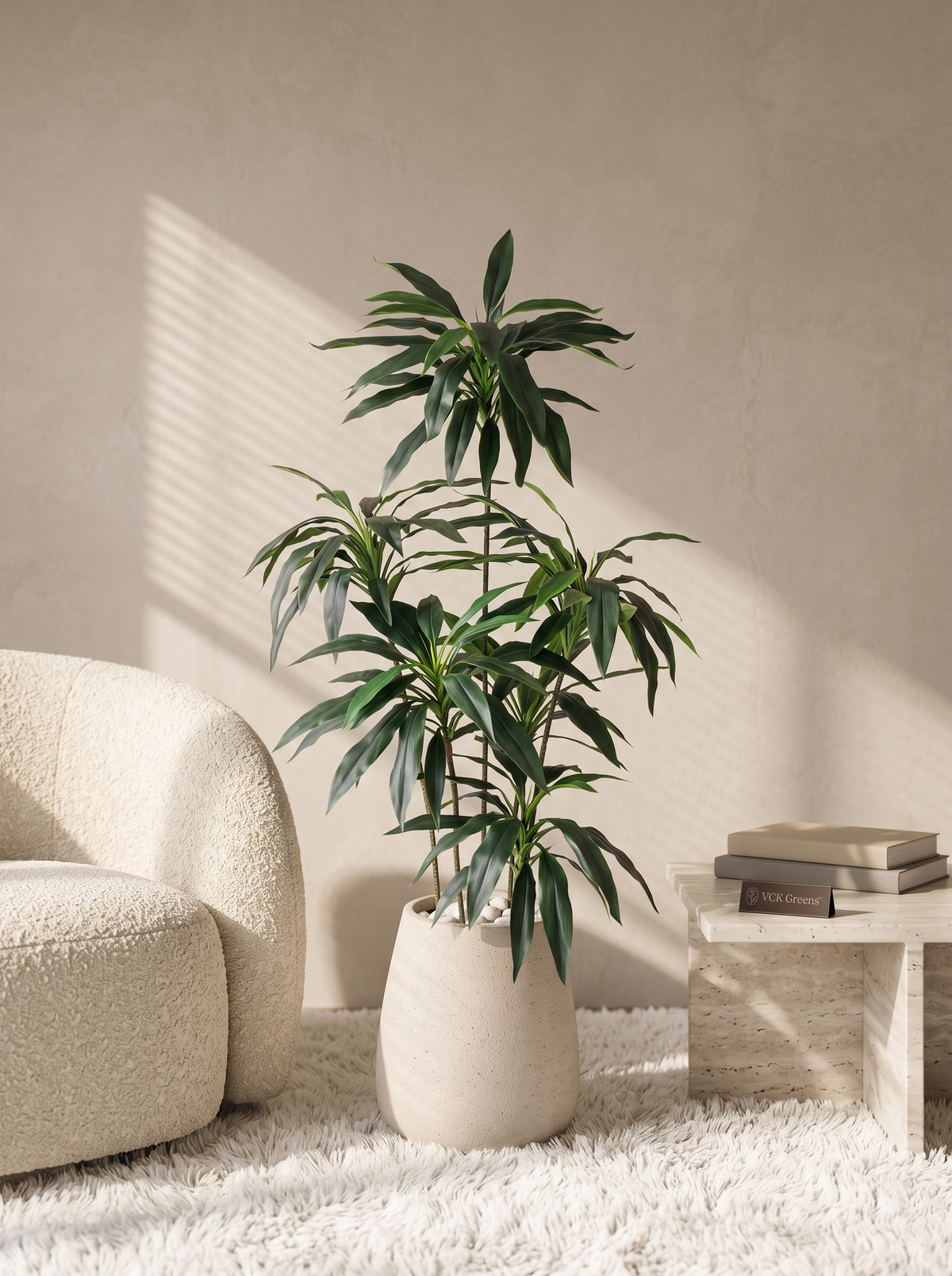 Artificial Green Dracaena Plant 5ft
