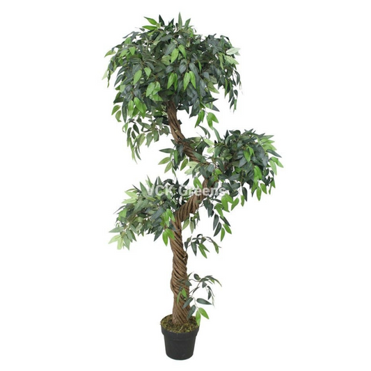 Artificial Eucalyptus Tree With Pot 5.5ft
