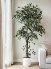 Artificial Eucalyptus Tree 5.5ft