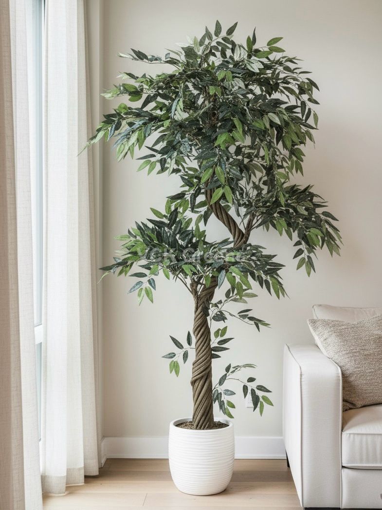 Artificial Eucalyptus Tree 5.5ft