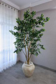 Artificial Tall Ficus Tree 7.2ft