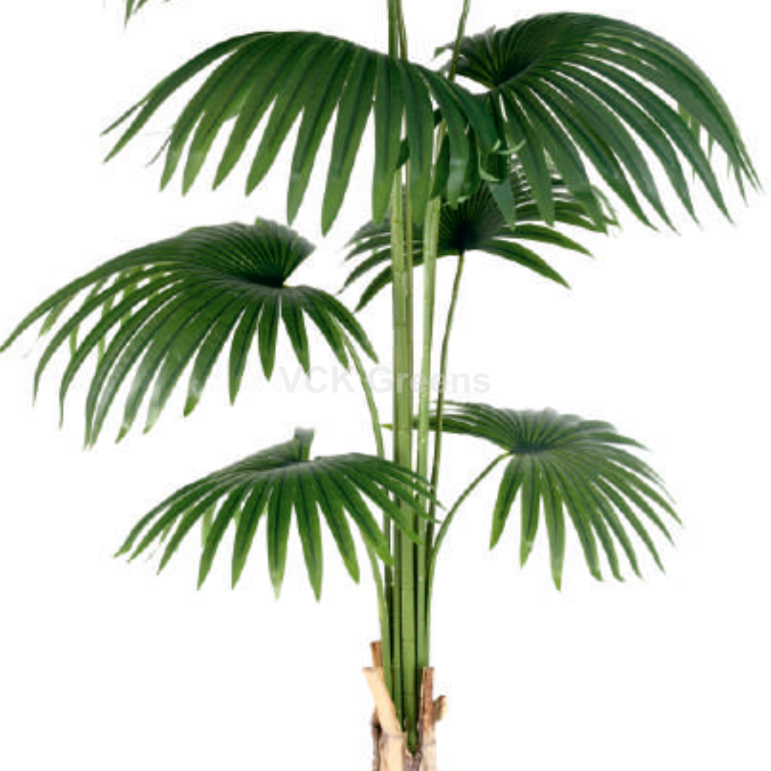 Artificial Fan Palm Trees With Pot