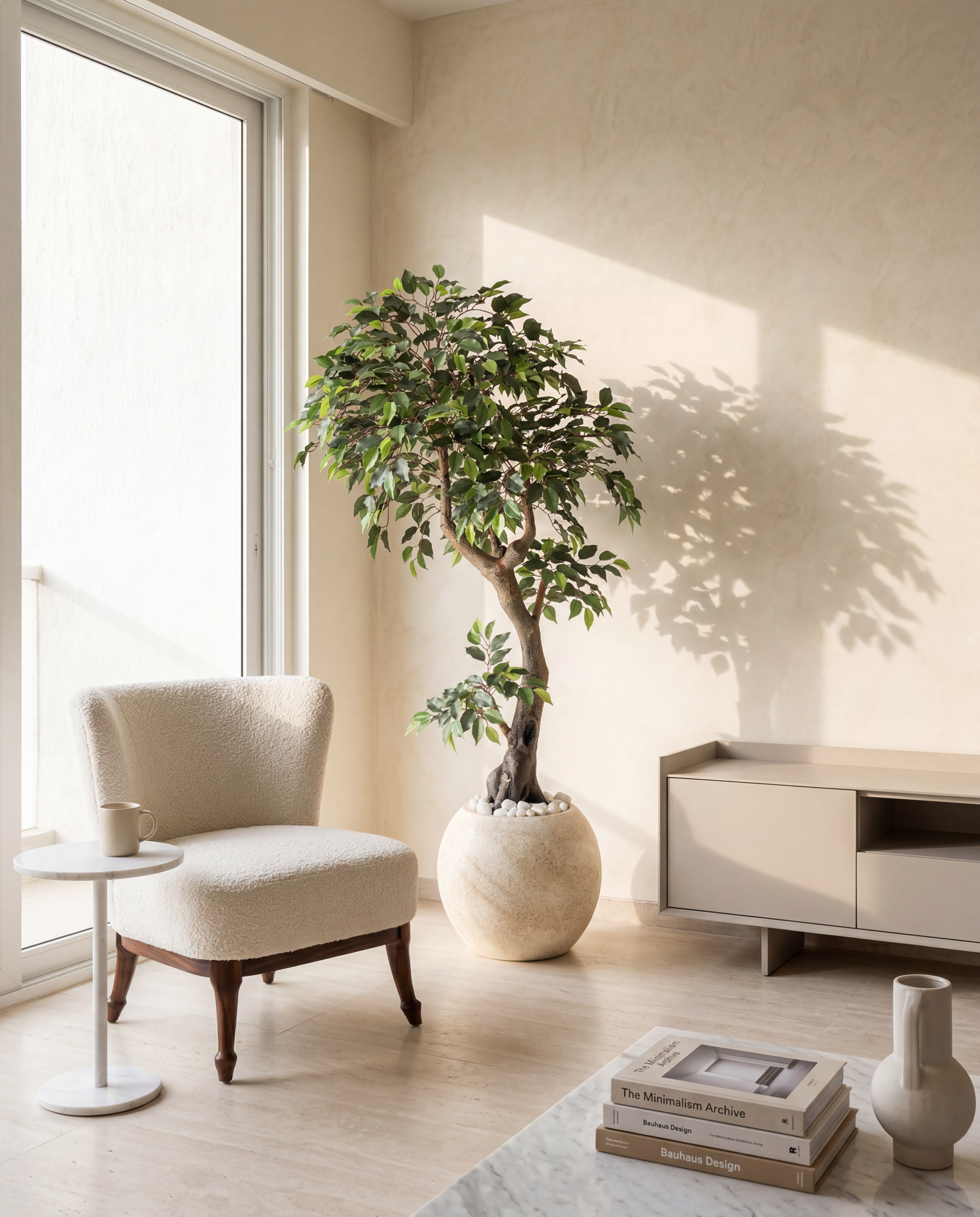 Artificial Ficus Bonsai Tree 6.3ft
