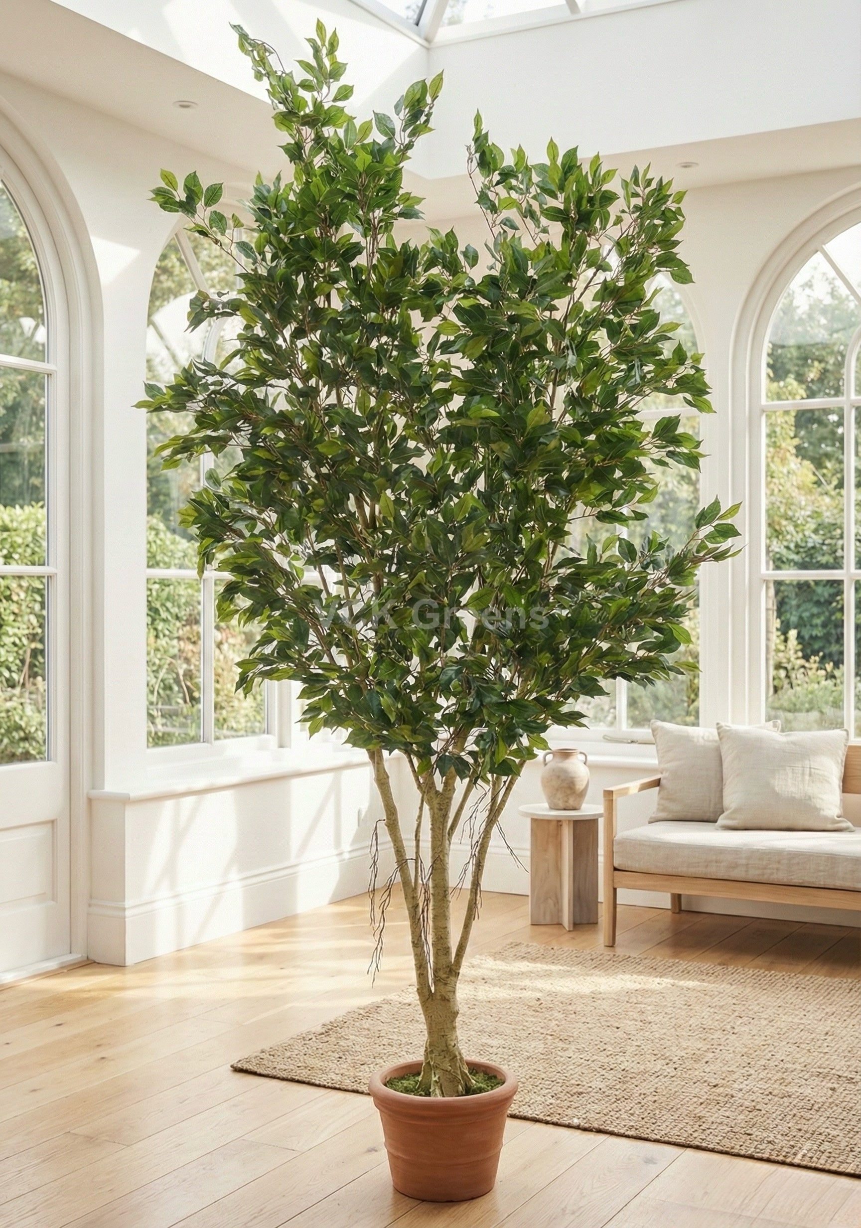 Artificial Tall Ficus Tree 8.3ft