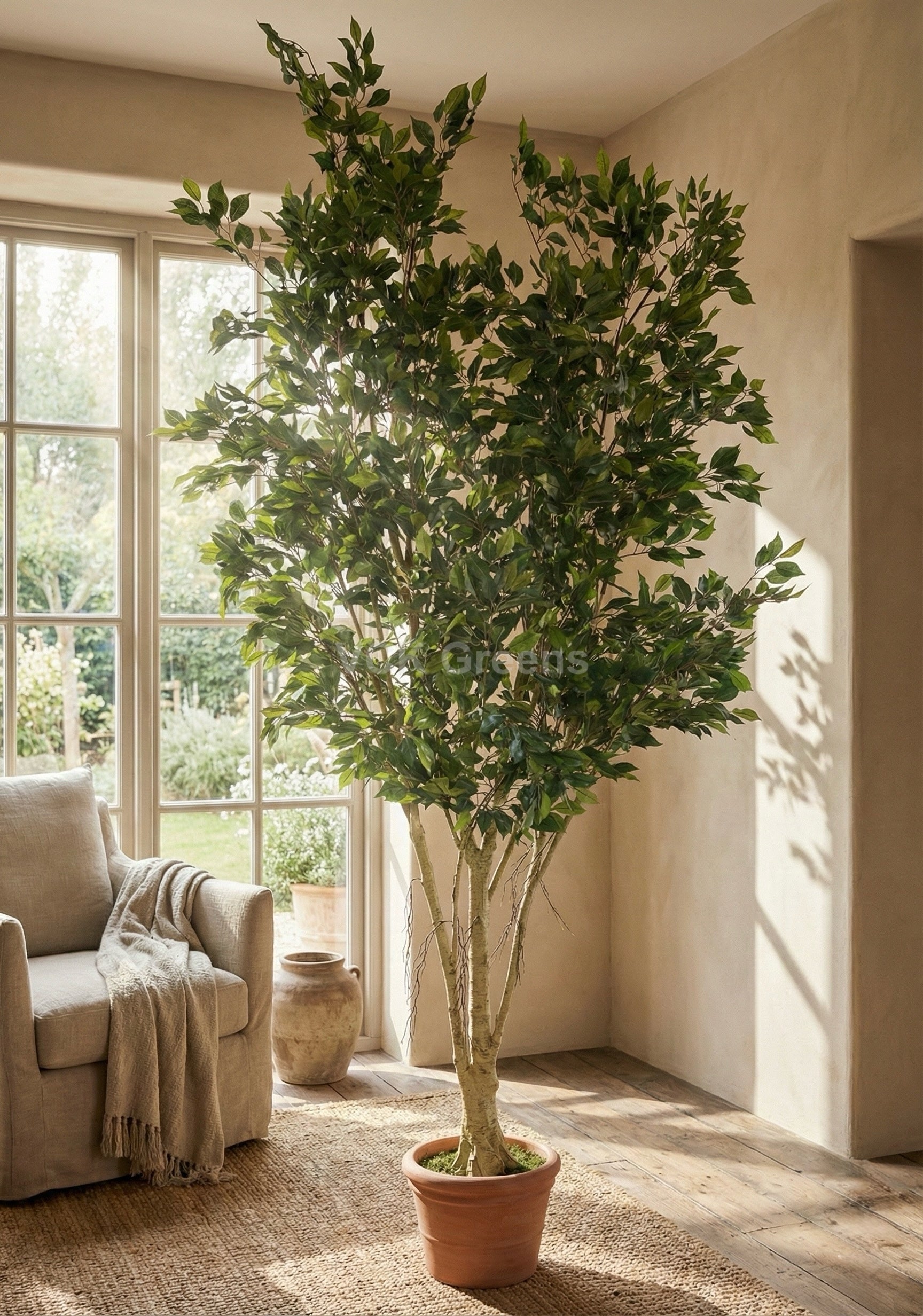 Artificial Tall Ficus Tree 8.3ft