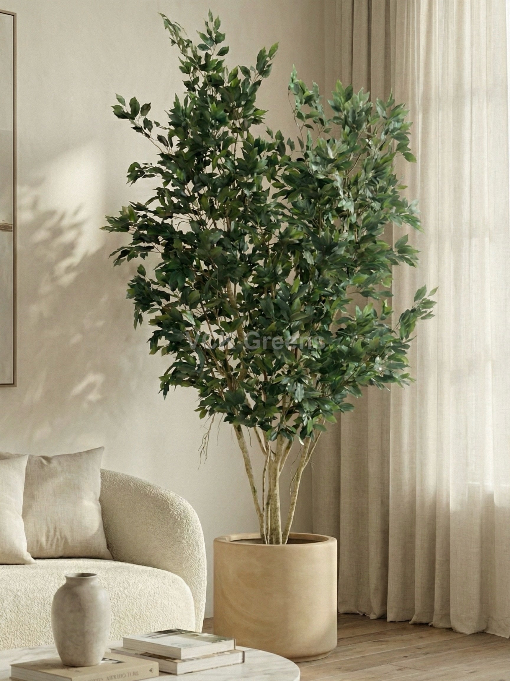 Artificial Tall Ficus Tree 8.3ft