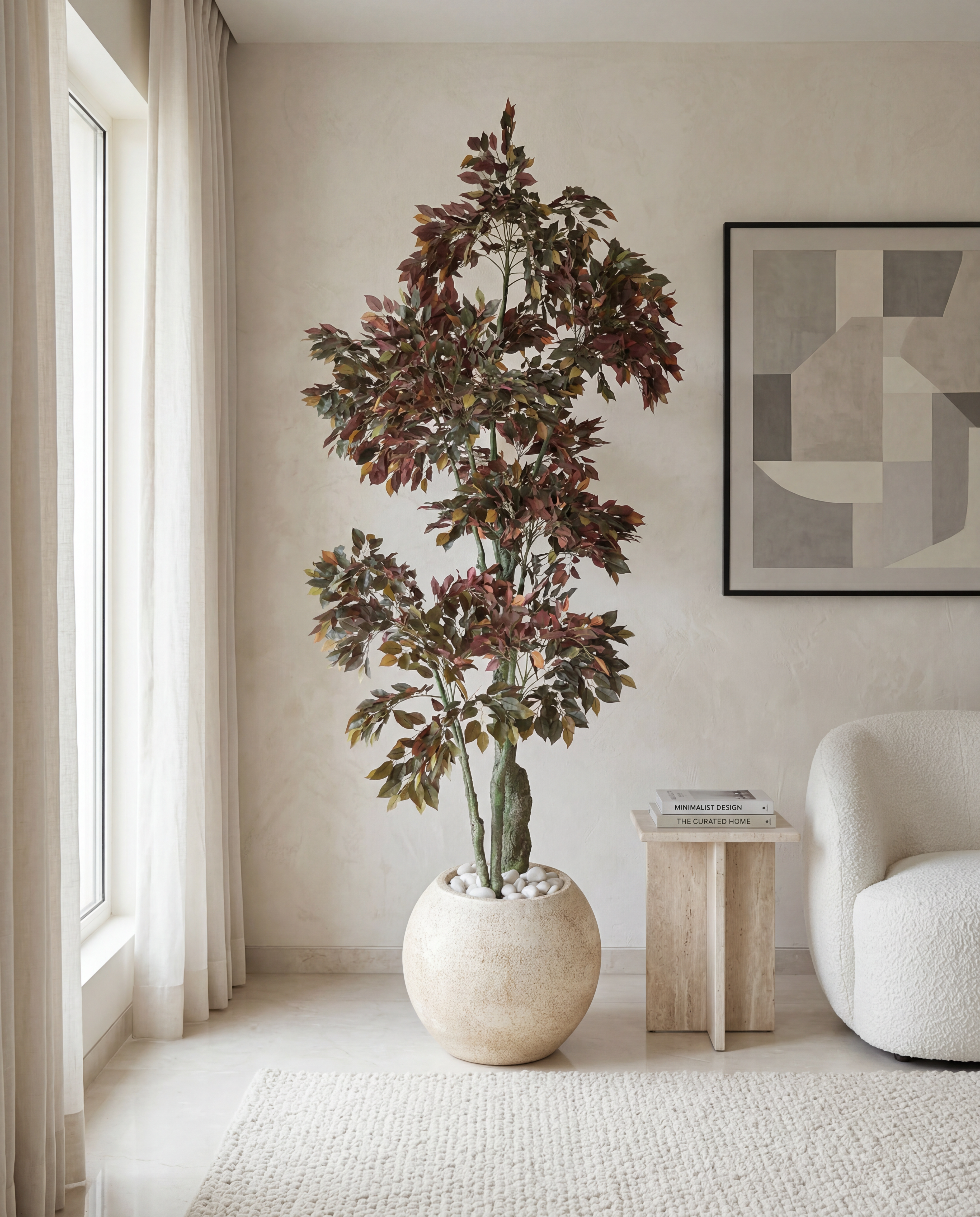 Artificial Ficus Tree 6.5ft