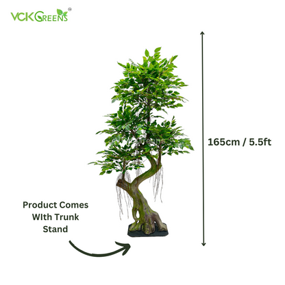 Artificial Ficus Fiber Trunk Tree 5.5ft