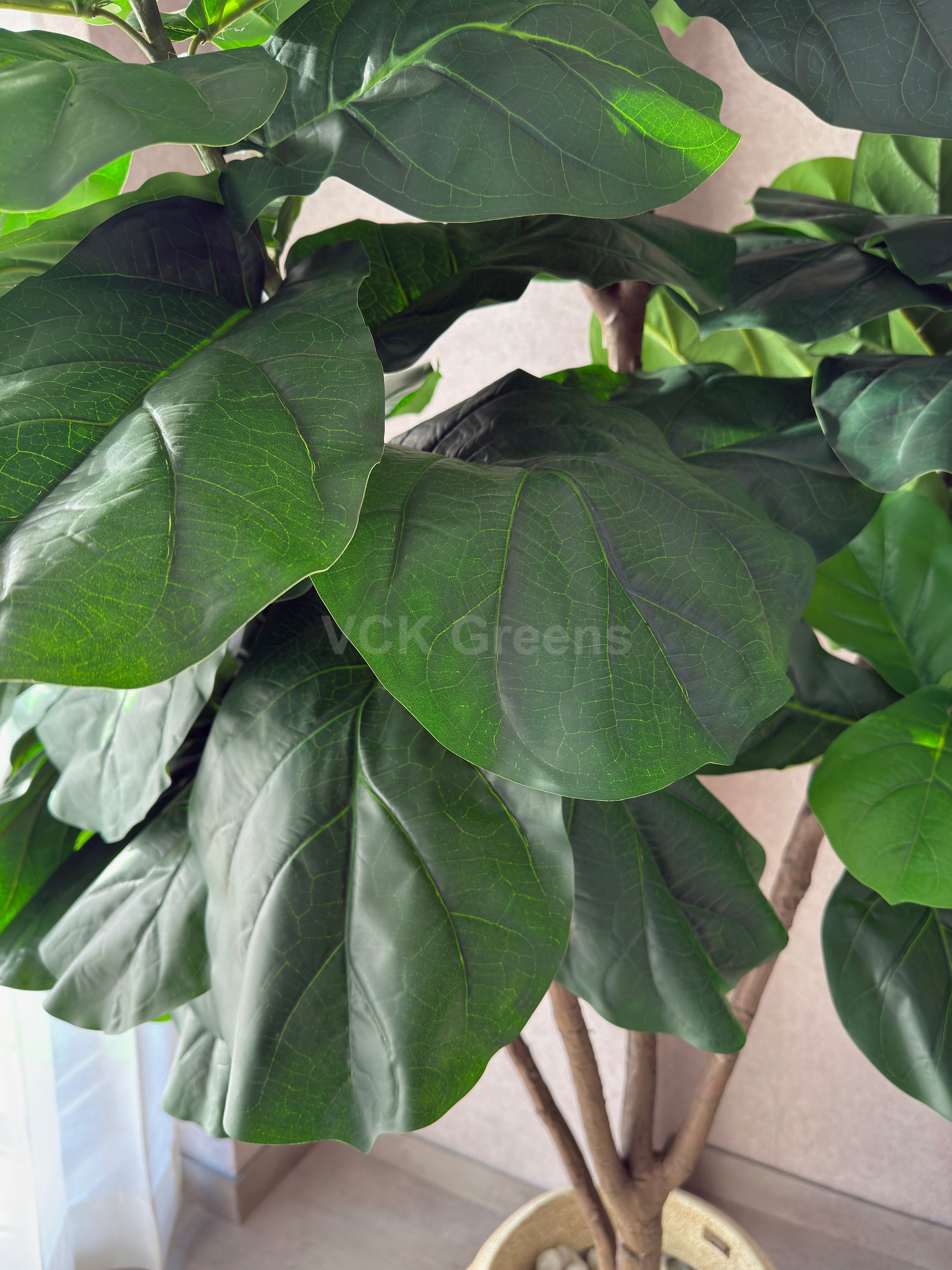 Artificial Tall Fiddle Leaf Fig Plant 8.7ft