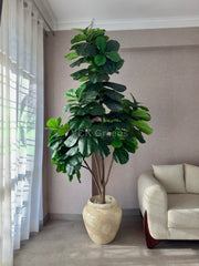 Artificial Tall Fiddle Leaf Fig Plant 8.7ft