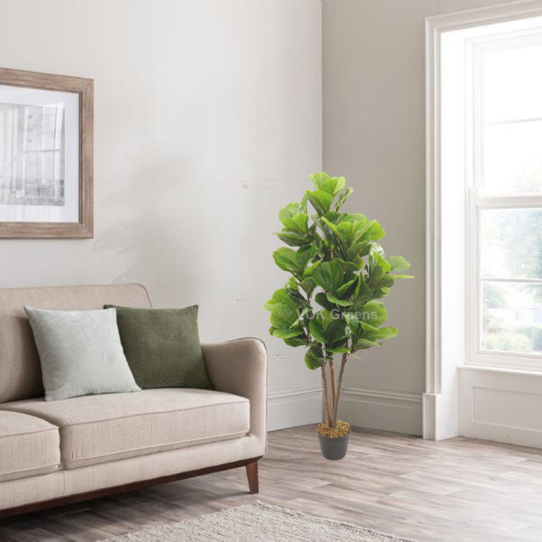 Artificial Fiddle Leaf Fig Tree 4ft