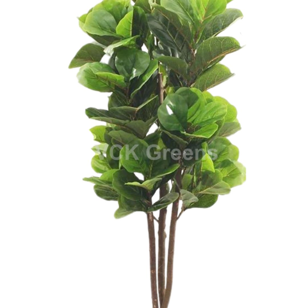 Artificial Fiddle Leaf Fig Tree With Pot 5 Feet