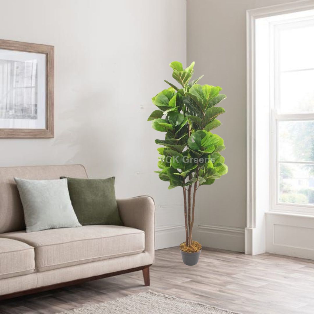 Artificial Fiddle Leaf Fig Tree 5 Feet