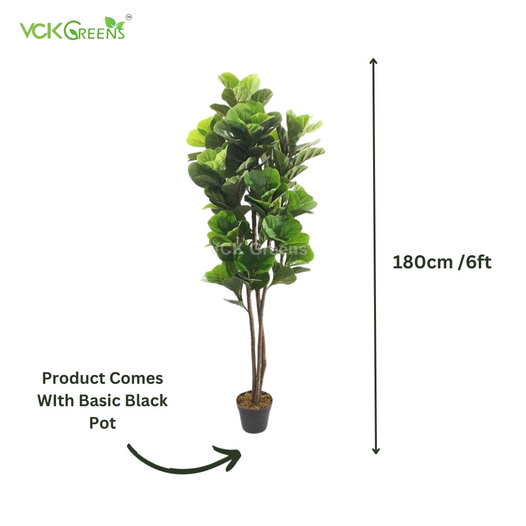 Artificial Fiddle Leaf Tree 6ft With Pot