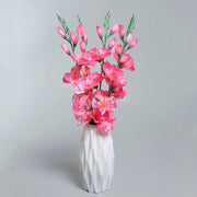 Artificial Gladiolus Flowers With Pot 50cm/1.8ft