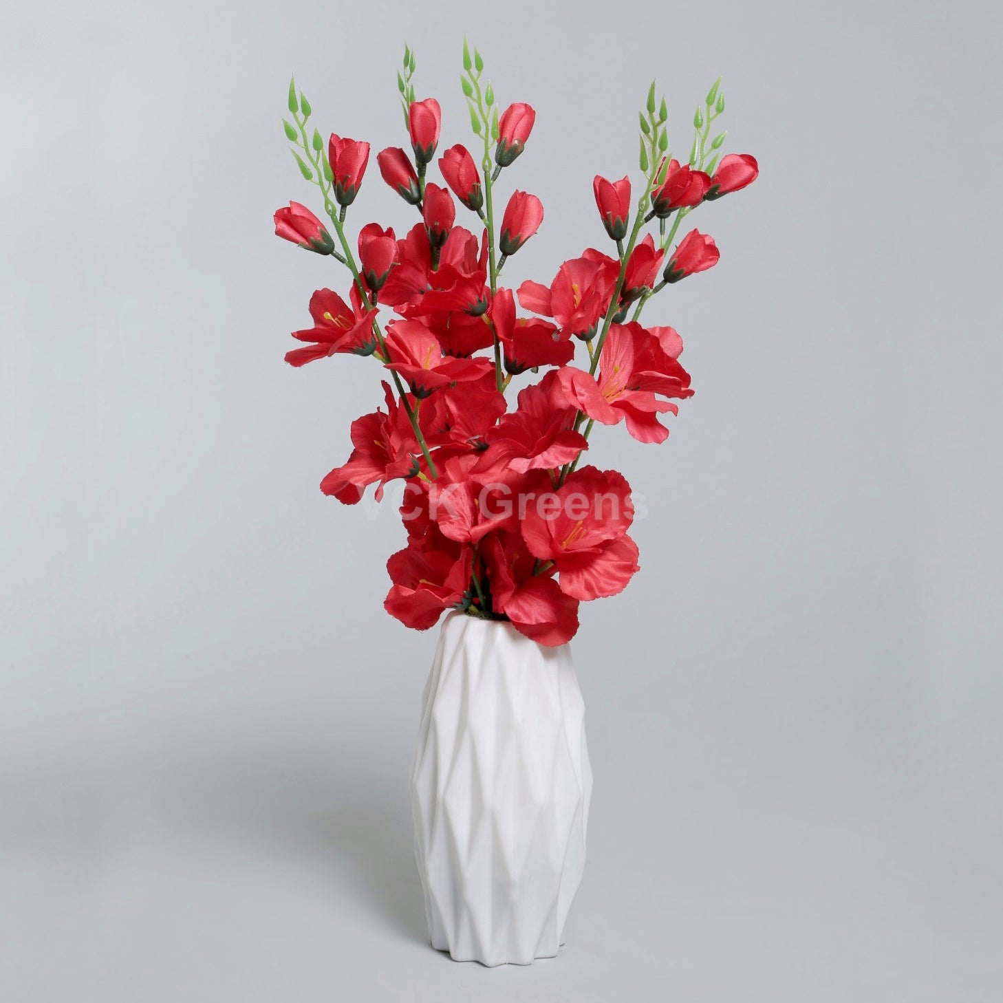 Artificial Gladiolus Flowers With Pot 50cm/1.8ft