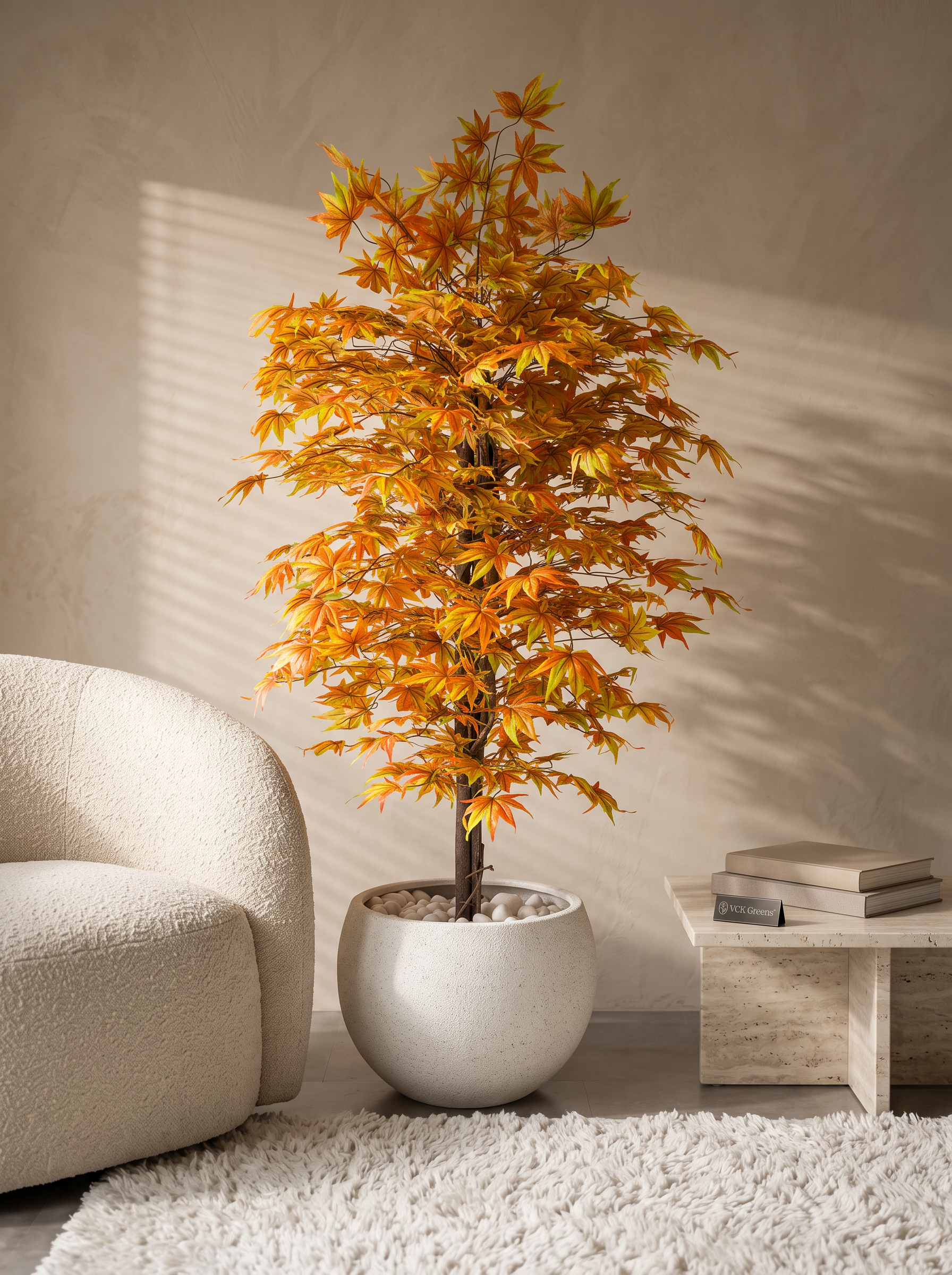 Artificial Golden Maple Tree 6.5ft