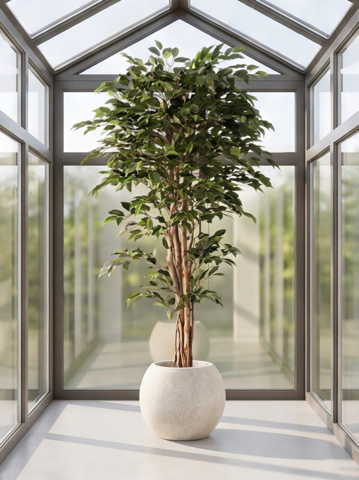 Artificial Green Ficus Tree 6ft