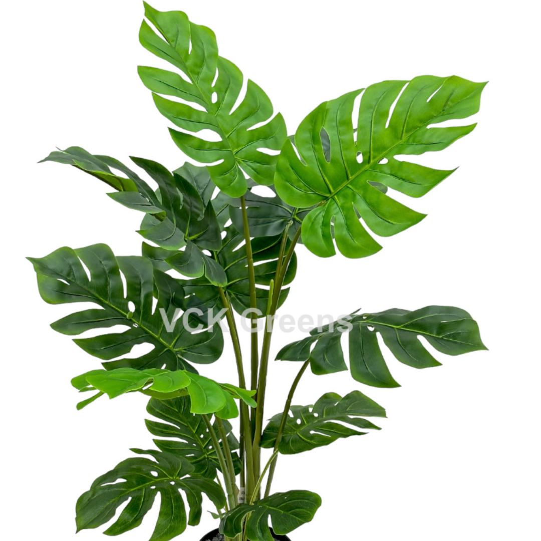 Artificial Monstera Plant 3.5ft With Pot
