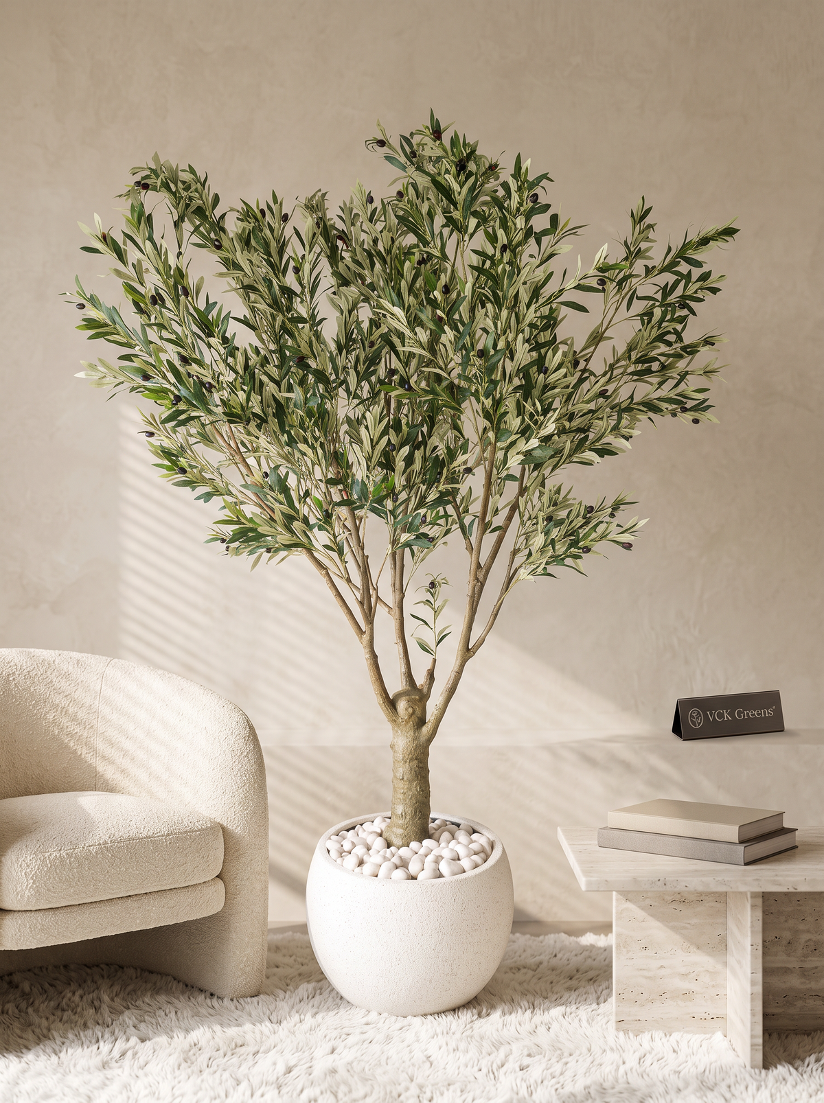 Artificial Heritage Olive Tree 7ft