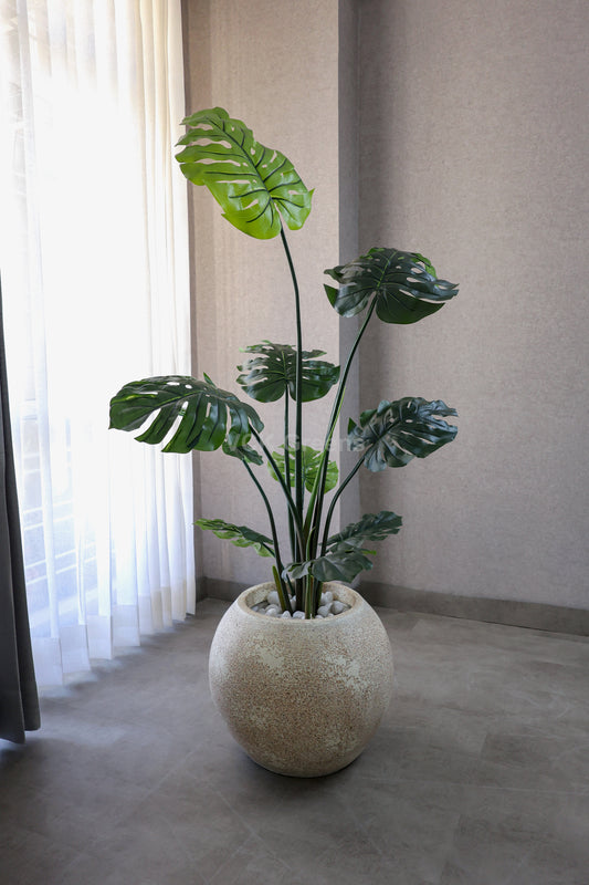 Artificial Monstera Plant 5.3ft With Pot