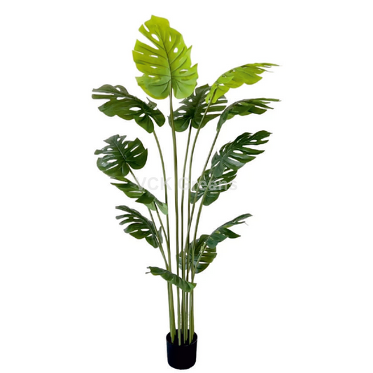 Artificial Monstera Plant With Pot 6 Feet
