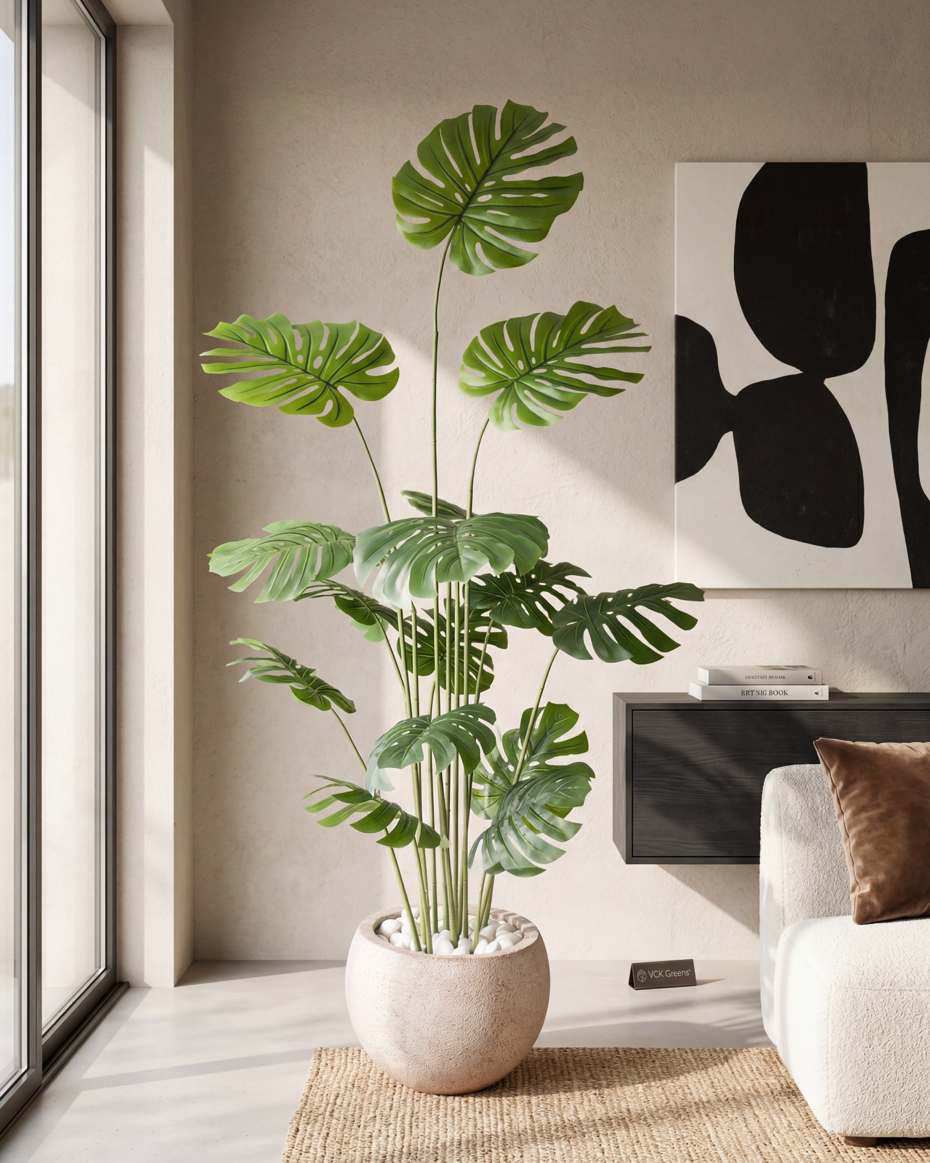Artificial Monstera Plant 6.5ft