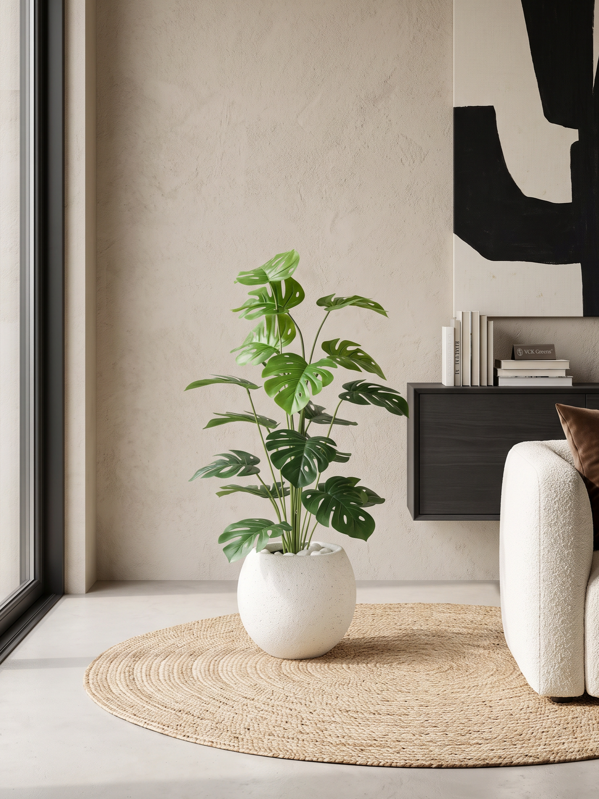 Artificial Monstera Plant 3.5ft