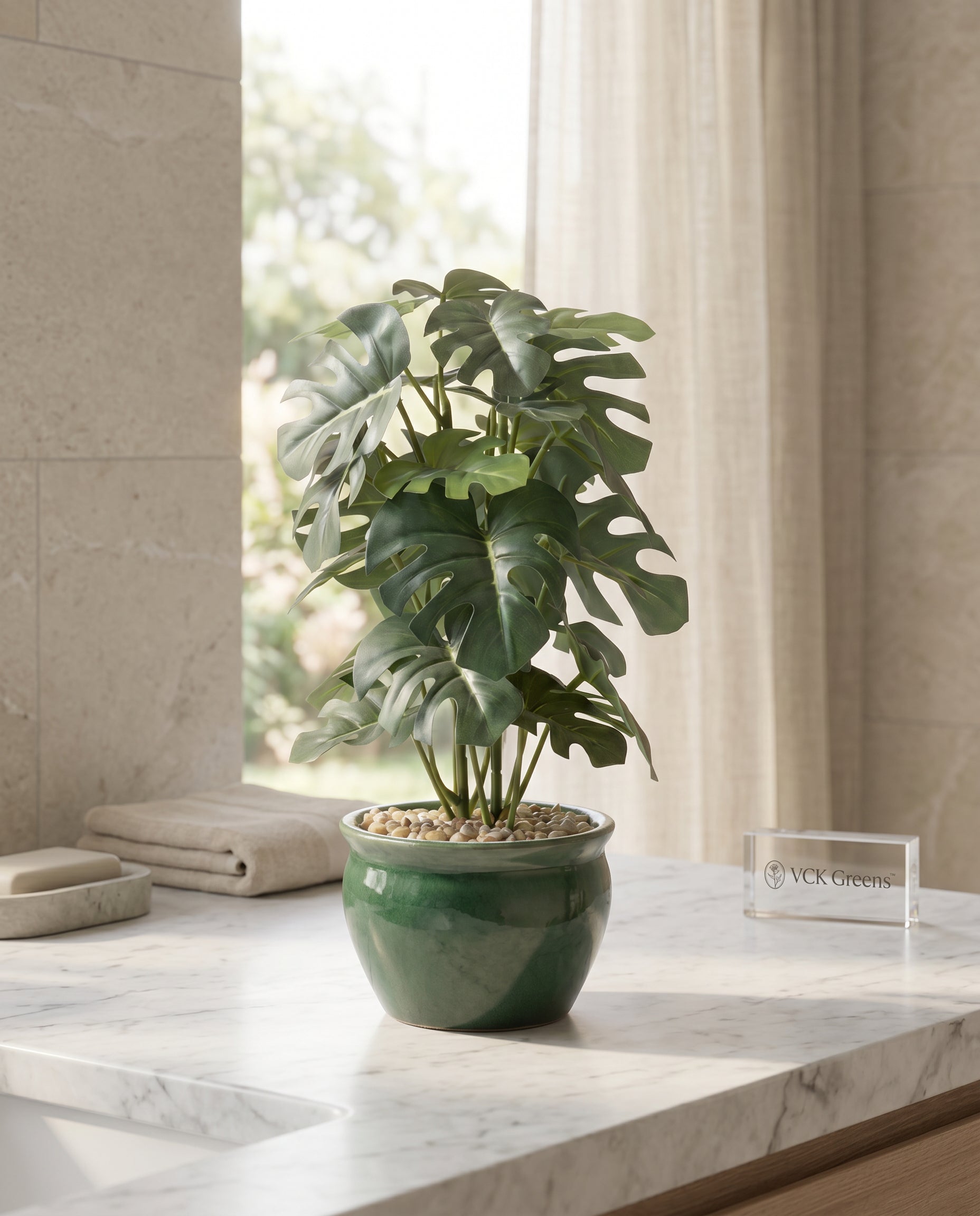 Artificial Plant Leaf Bonsai 28cm