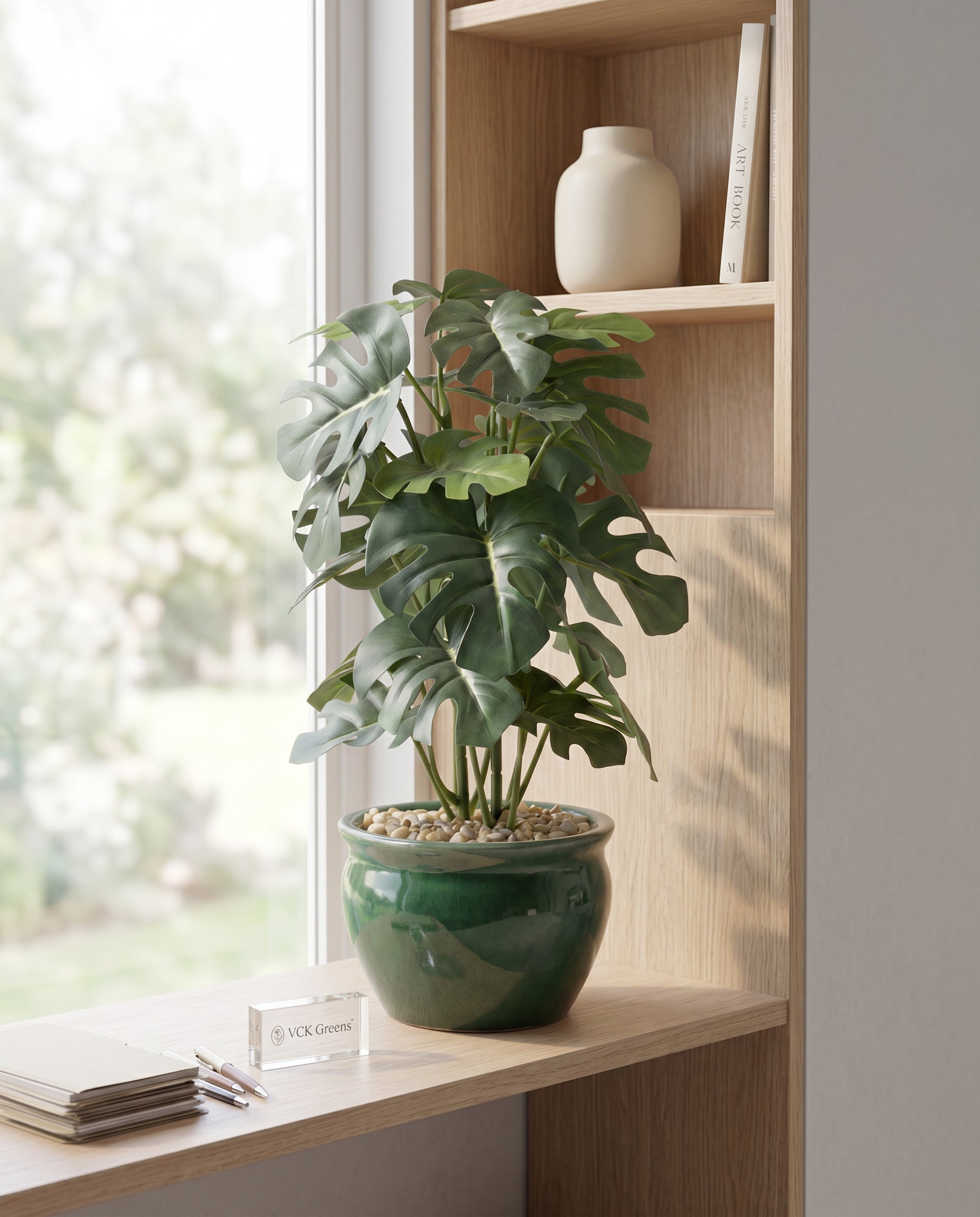 Artificial Plant Leaf Bonsai 28cm