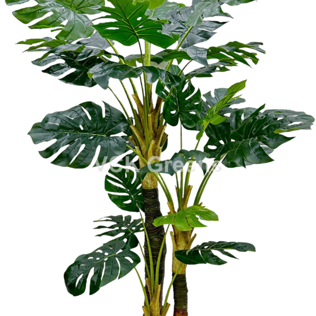 Artificial Monstera Leaf Plant 6ft With Pot