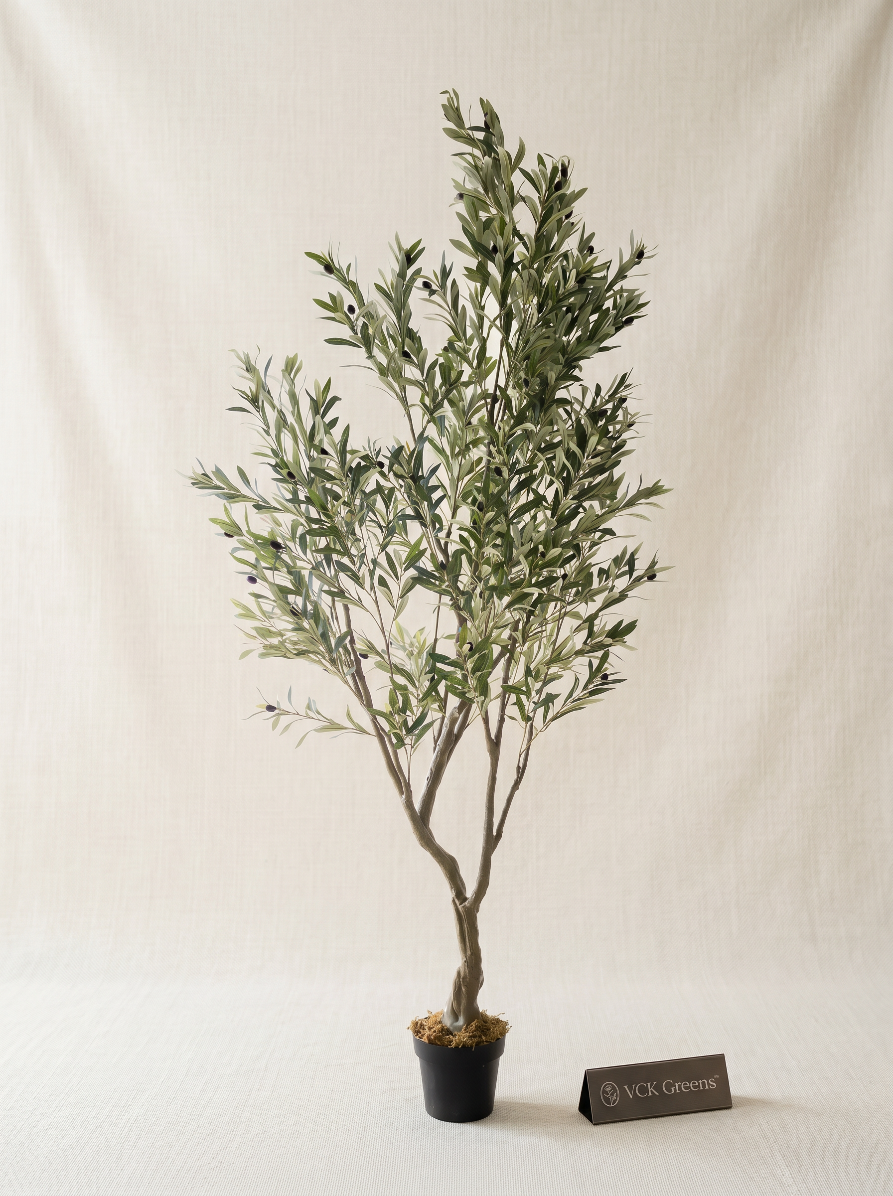Artificial Mediterranean Olive Tree 7ft