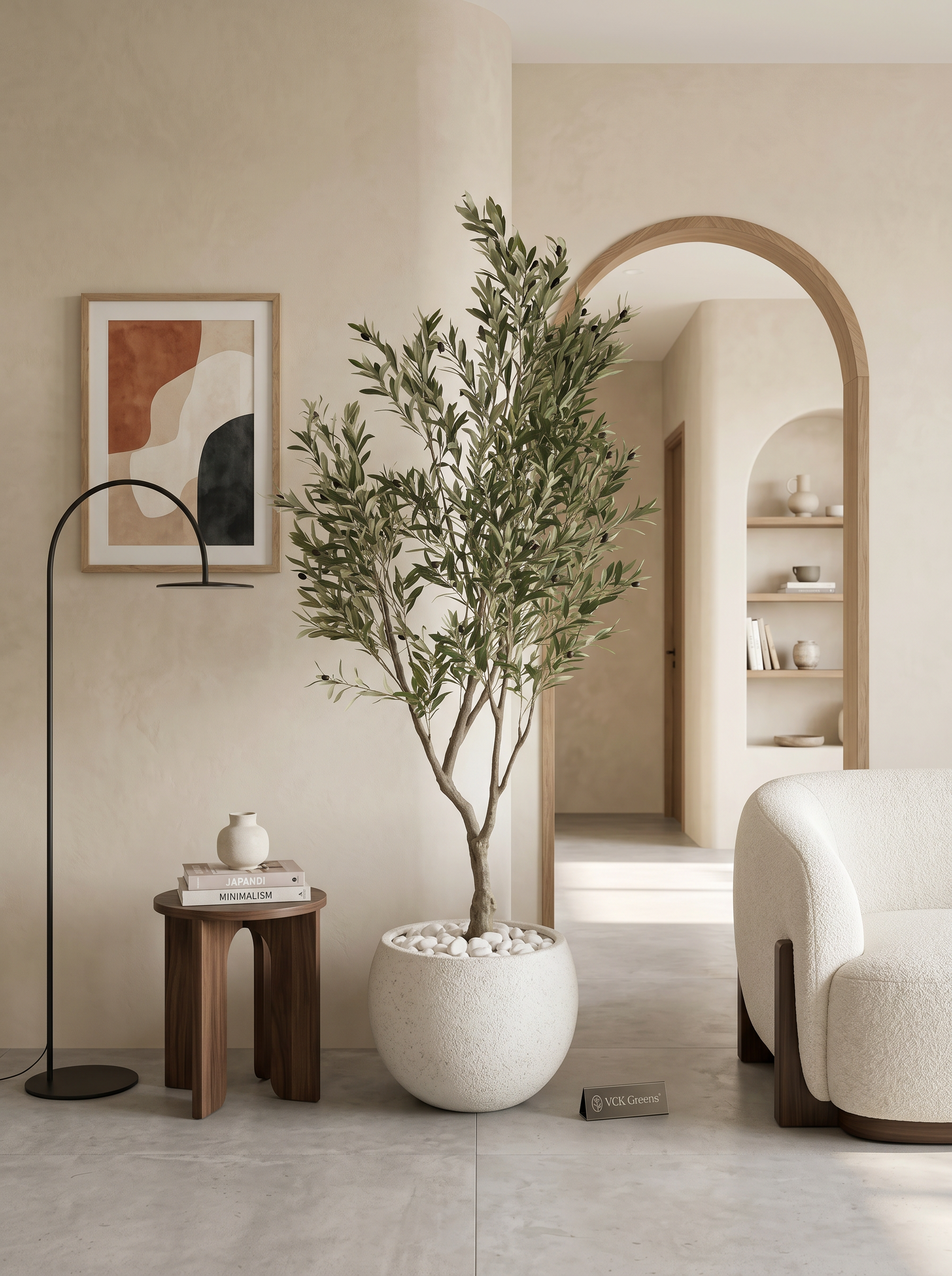 Artificial Mediterranean Olive Tree 7ft