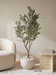 Artificial Mediterranean Olive Tree 7ft