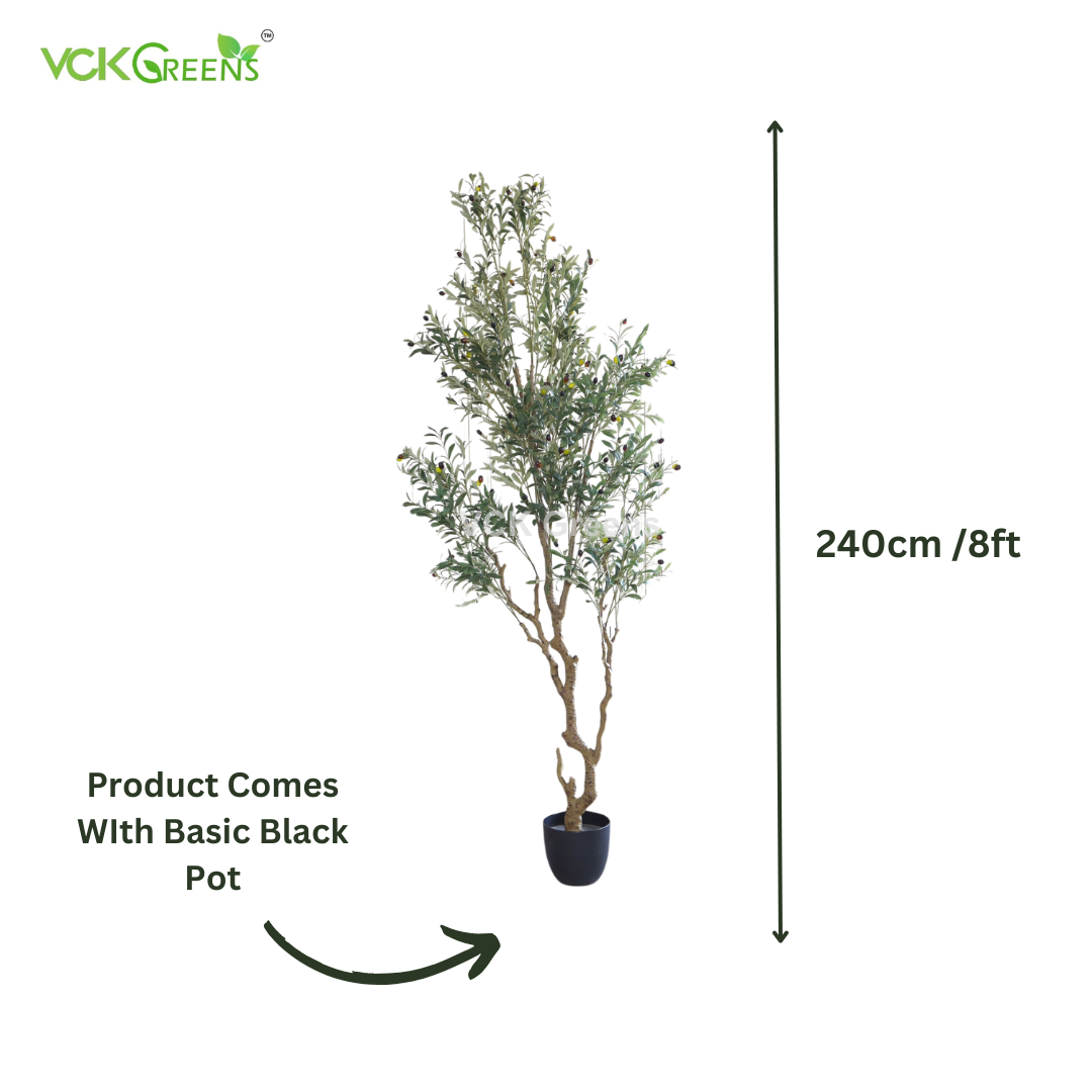 Artificial Olive Tree 8ft With Pot