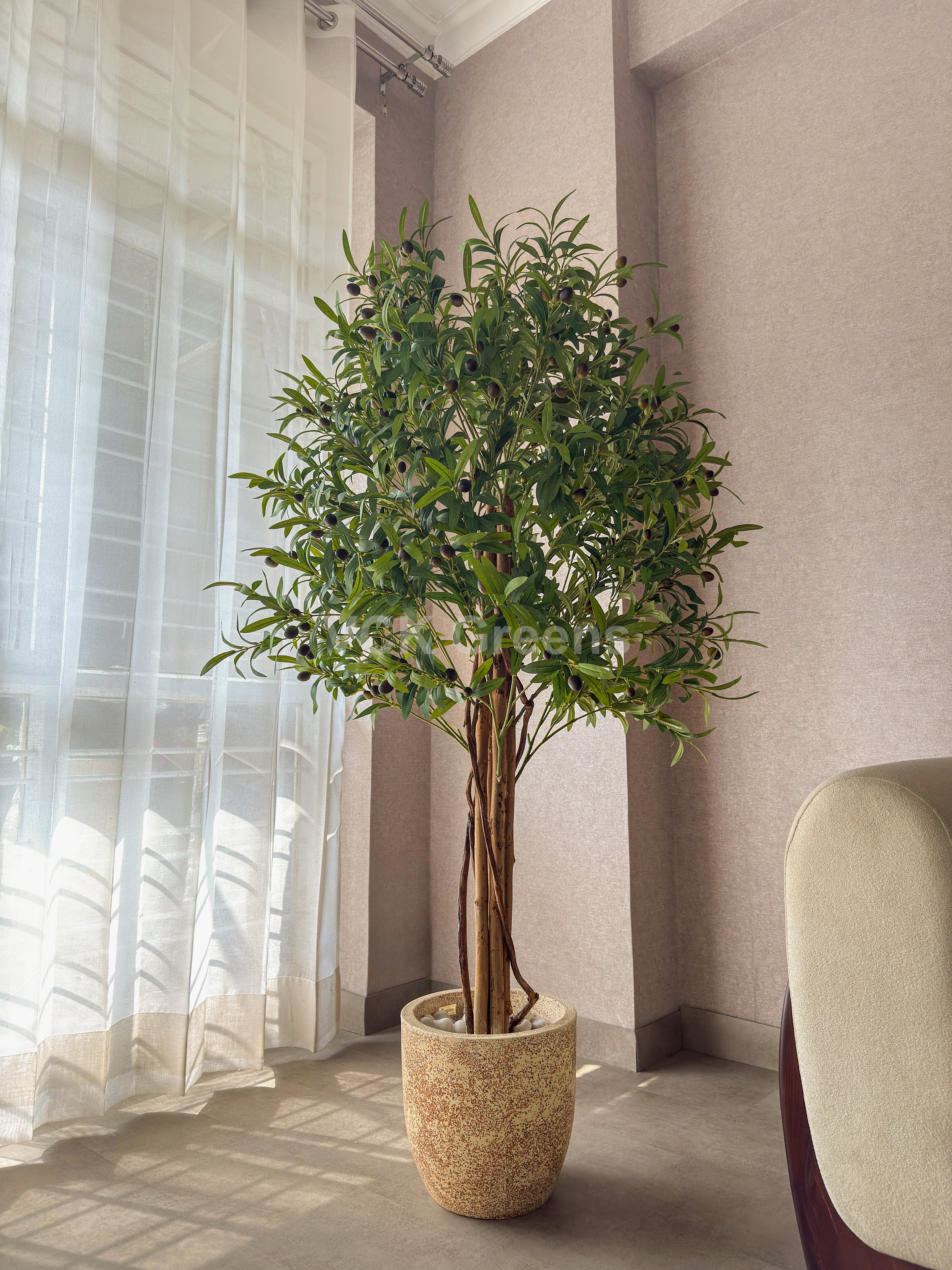 Artificial Real Touch Olive Tree 5ft