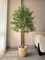 Artificial Real Touch Olive Tree 5ft