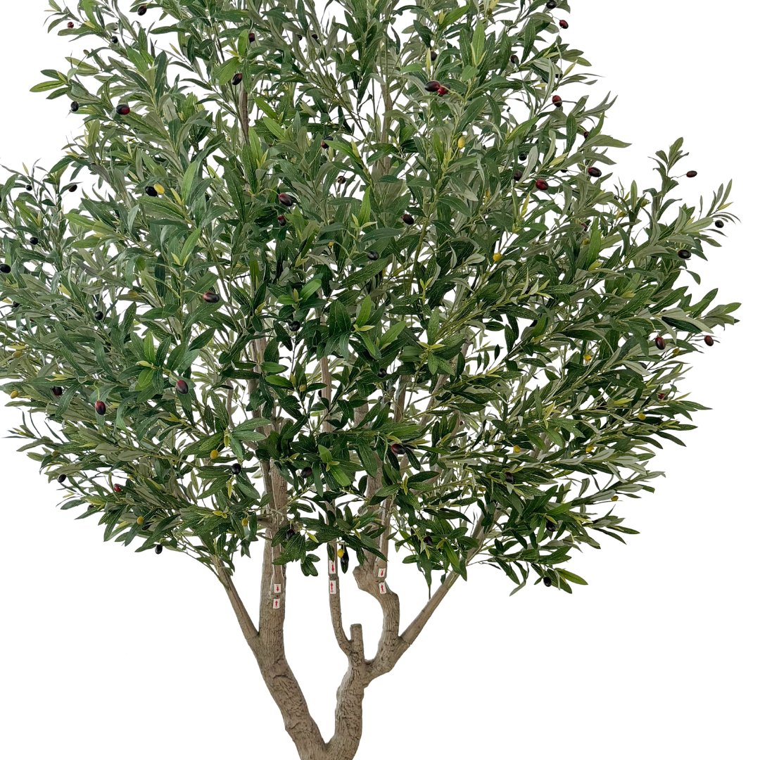 Artificial Olive Tree 8.3ft With White Pot