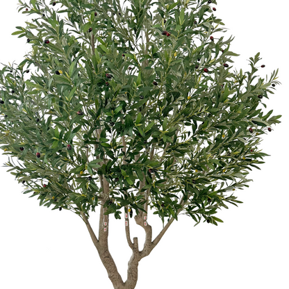 Artificial Olive Tree 8.3ft With Black Pot