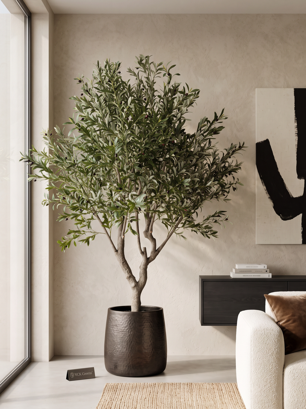 Artificial Grandeur Olive Tree 8.2ft