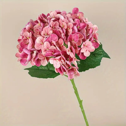 Artificial PU Real Touch Hydrangea Flower Stems 50cm/21inch