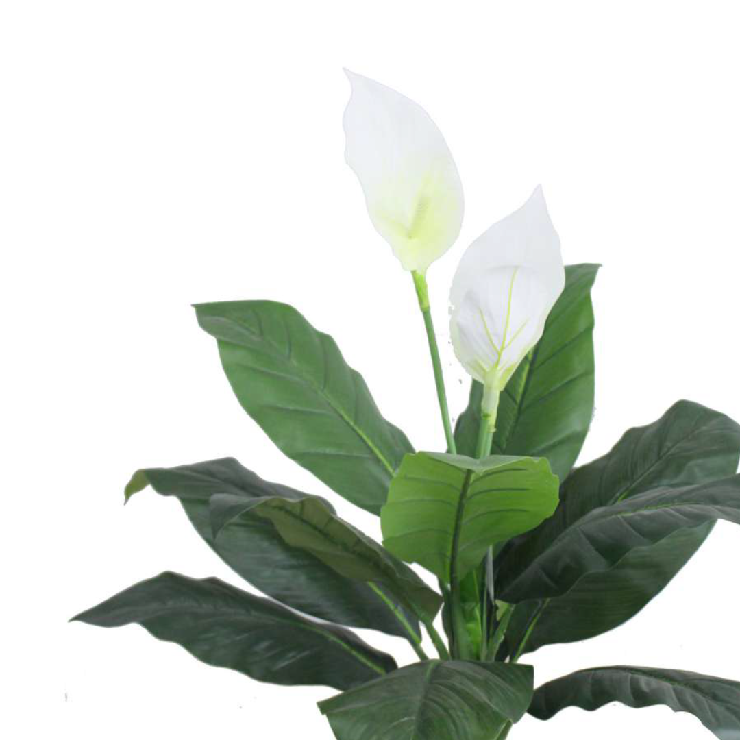 Artificial Peace Lily Plant 3.3ft With Pot