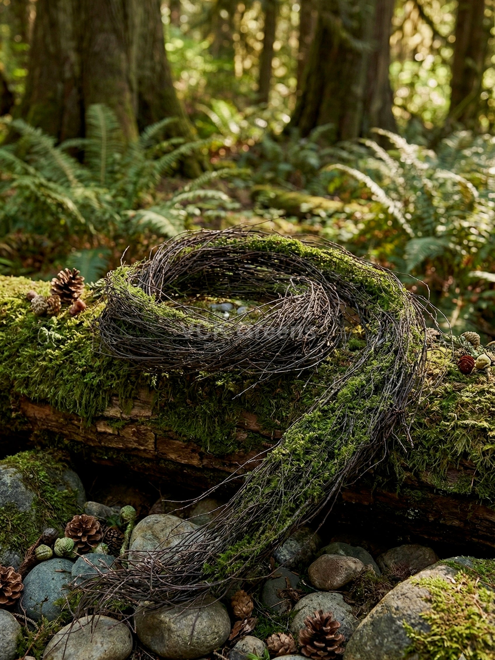 Artificial Hanging Moss Vine 5.5ft