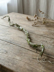Artificial Frosted Moss Twist Rope 5.5ft