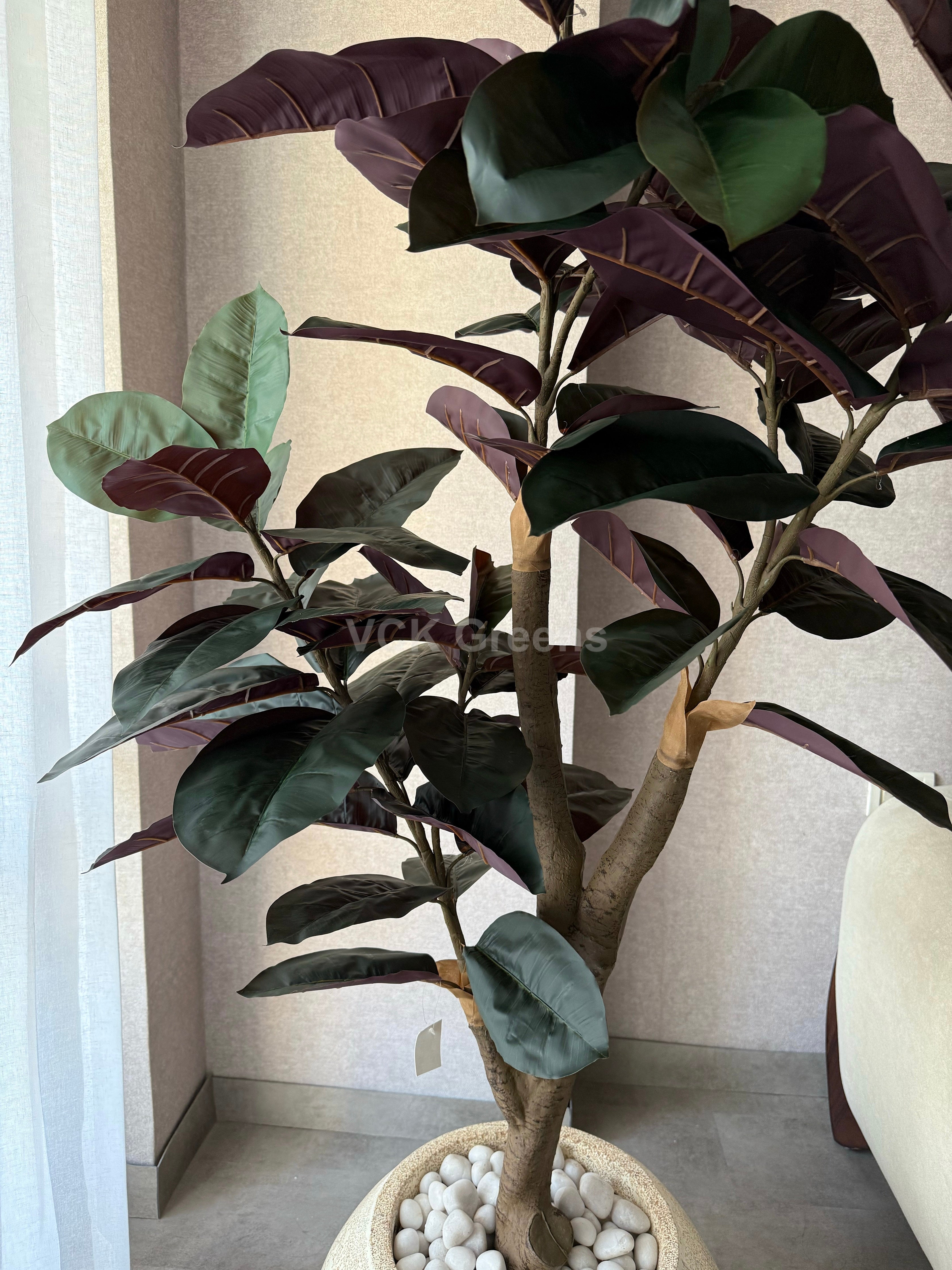 Artificial Rubber Plant 5ft
