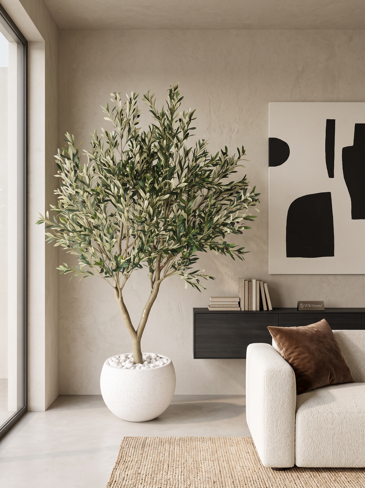 Artificial Signature Olive Tree 7ft